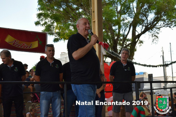 Foto - Chegada do Papai Noel - Natal Encantado 2019