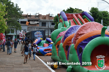 Foto - Chegada do Papai Noel - Natal Encantado 2019