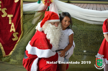 Foto - Chegada do Papai Noel - Natal Encantado 2019