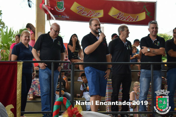 Foto - Chegada do Papai Noel - Natal Encantado 2019