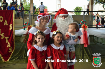 Foto - Chegada do Papai Noel - Natal Encantado 2019