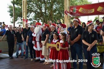 Foto - Chegada do Papai Noel - Natal Encantado 2019