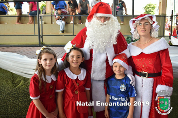 Foto - Chegada do Papai Noel - Natal Encantado 2019