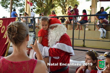 Foto - Chegada do Papai Noel - Natal Encantado 2019