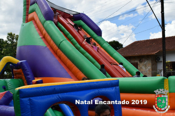 Foto - Chegada do Papai Noel - Natal Encantado 2019