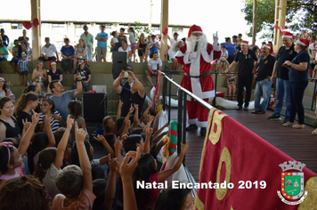 Foto - Chegada do Papai Noel - Natal Encantado 2019