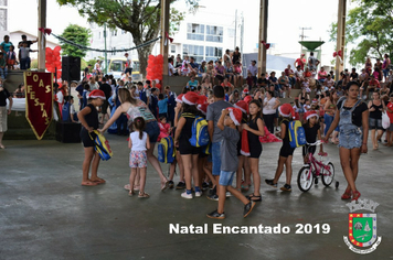 Foto - Chegada do Papai Noel - Natal Encantado 2019