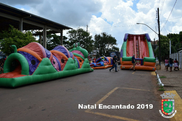 Foto - Chegada do Papai Noel - Natal Encantado 2019