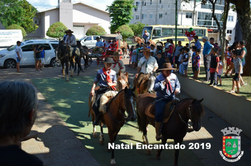 Foto - Chegada do Papai Noel - Natal Encantado 2019