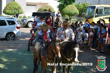 Foto - Chegada do Papai Noel - Natal Encantado 2019