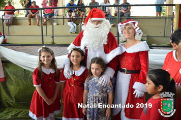 Foto - Chegada do Papai Noel - Natal Encantado 2019