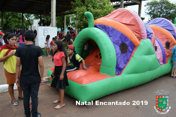 Foto - Chegada do Papai Noel - Natal Encantado 2019