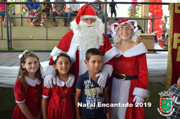 Foto - Chegada do Papai Noel - Natal Encantado 2019