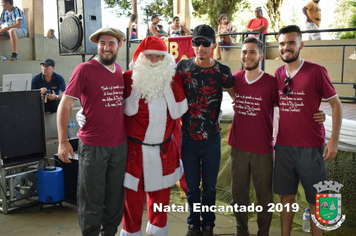 Foto - Chegada do Papai Noel - Natal Encantado 2019