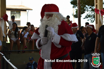 Foto - Chegada do Papai Noel - Natal Encantado 2019