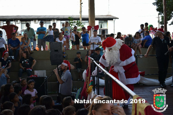 Foto - Chegada do Papai Noel - Natal Encantado 2019