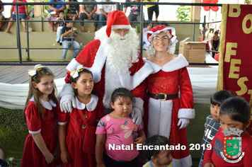 Foto - Chegada do Papai Noel - Natal Encantado 2019