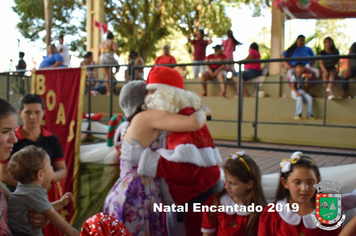 Foto - Chegada do Papai Noel - Natal Encantado 2019