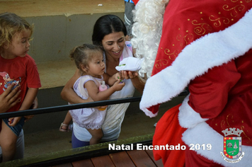 Foto - Chegada do Papai Noel - Natal Encantado 2019