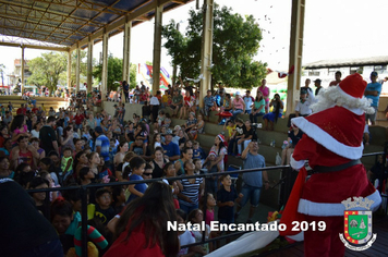 Foto - Chegada do Papai Noel - Natal Encantado 2019