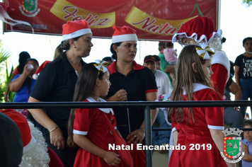 Foto - Chegada do Papai Noel - Natal Encantado 2019