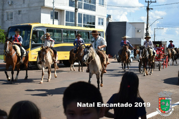 Foto - Chegada do Papai Noel - Natal Encantado 2019