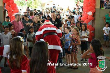 Foto - Chegada do Papai Noel - Natal Encantado 2019