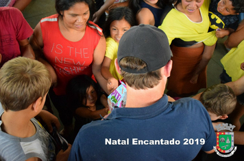 Foto - Chegada do Papai Noel - Natal Encantado 2019