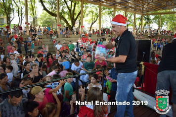 Foto - Chegada do Papai Noel - Natal Encantado 2019