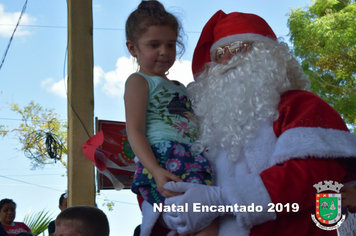 Foto - Chegada do Papai Noel - Natal Encantado 2019