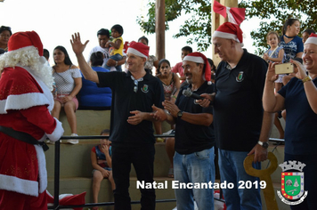 Foto - Chegada do Papai Noel - Natal Encantado 2019