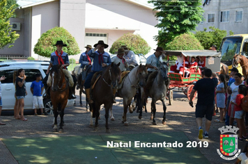 Foto - Chegada do Papai Noel - Natal Encantado 2019