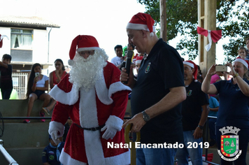 Foto - Chegada do Papai Noel - Natal Encantado 2019