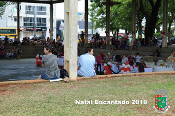 Foto - Chegada do Papai Noel - Natal Encantado 2019