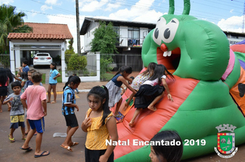 Foto - Chegada do Papai Noel - Natal Encantado 2019