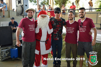 Foto - Chegada do Papai Noel - Natal Encantado 2019