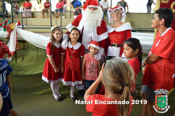 Foto - Chegada do Papai Noel - Natal Encantado 2019