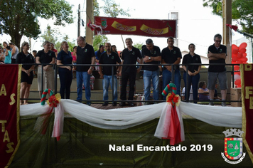 Foto - Chegada do Papai Noel - Natal Encantado 2019