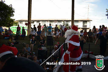 Foto - Chegada do Papai Noel - Natal Encantado 2019