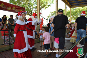 Foto - Chegada do Papai Noel - Natal Encantado 2019