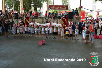 Foto - Chegada do Papai Noel - Natal Encantado 2019