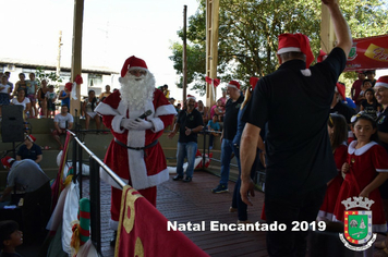 Foto - Chegada do Papai Noel - Natal Encantado 2019