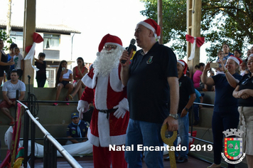 Foto - Chegada do Papai Noel - Natal Encantado 2019