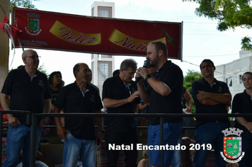 Foto - Chegada do Papai Noel - Natal Encantado 2019