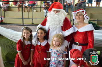 Foto - Chegada do Papai Noel - Natal Encantado 2019