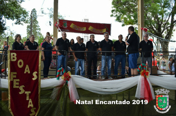 Foto - Chegada do Papai Noel - Natal Encantado 2019