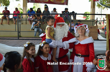 Foto - Chegada do Papai Noel - Natal Encantado 2019