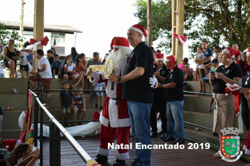 Foto - Chegada do Papai Noel - Natal Encantado 2019