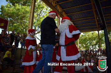 Foto - Chegada do Papai Noel - Natal Encantado 2019