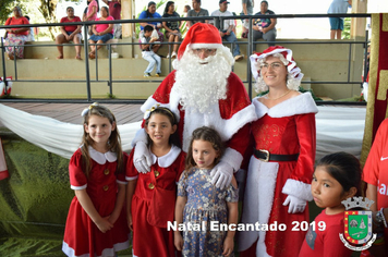 Foto - Chegada do Papai Noel - Natal Encantado 2019